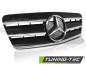 Preview: Upgrade Sportgrill / Kühlergrill für Mercedes Benz CLK W208 96-02 schwarz/chrom